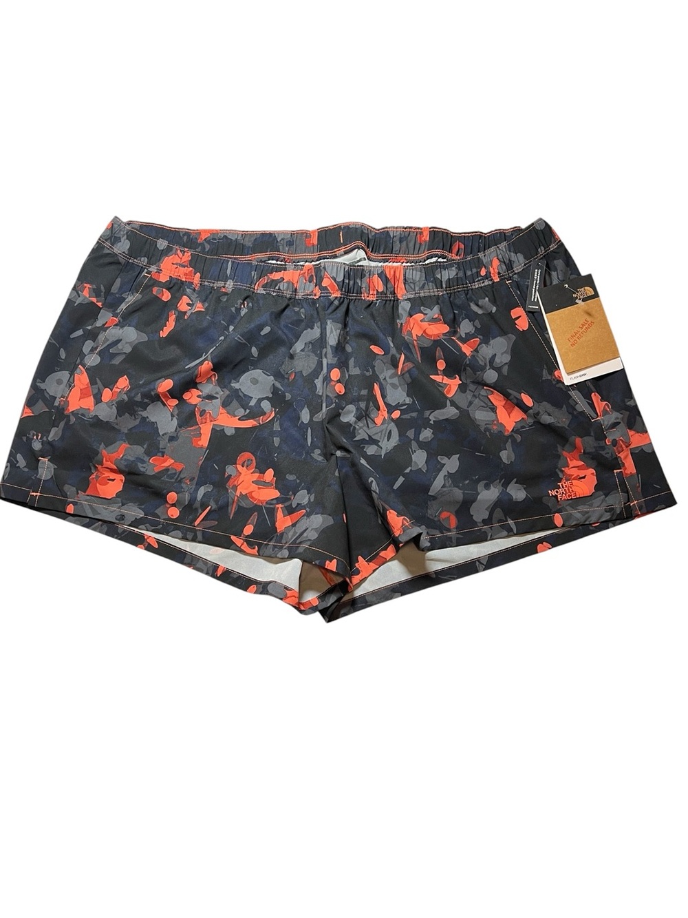 The North Face Women's Floral Printed Wander Hiking Active Shorts Size XXXL NWT